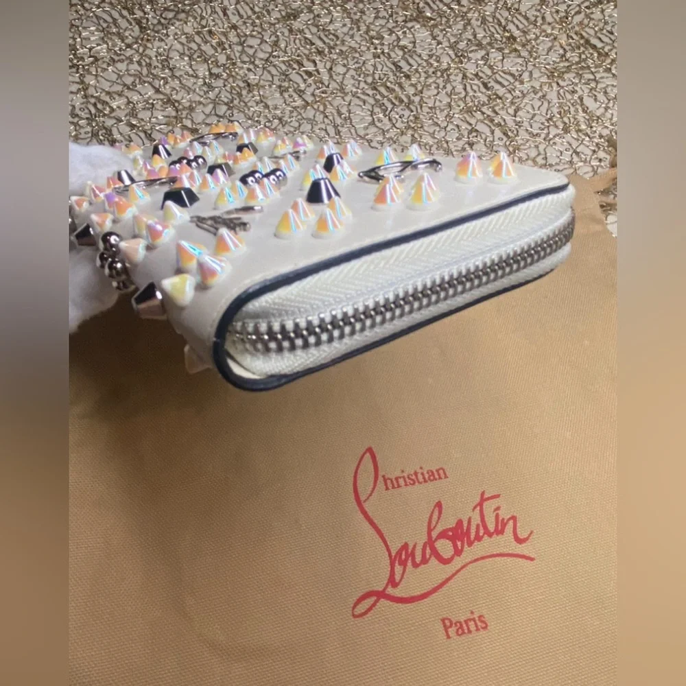 CHRITIAN LOUBOUTIN ❤️❤️ PANETTONE LOUBINTHESKY SEVILLE WHITE - Picture 6 of 16